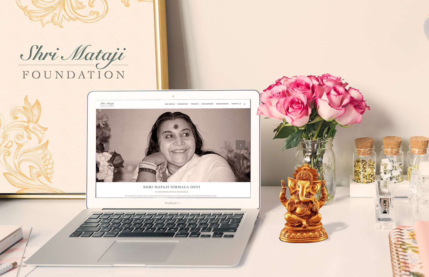 New Website by Shri Mataji Foundation